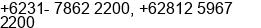 Phone number of Mr. Bambang at Surabaya